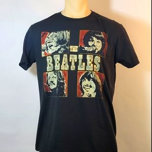 The Beatles Rock Nostalgic 70's Blk"T"SZLG T-shirt